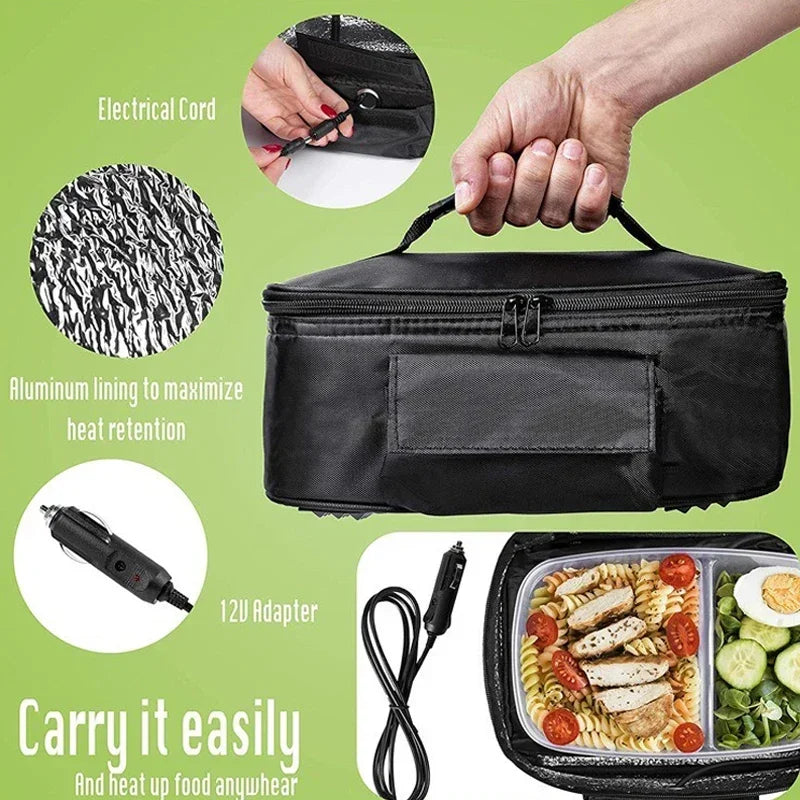 Portable Car Food Warmer Bag 12V