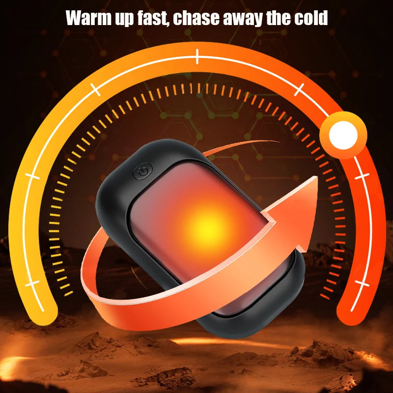 Magnetic Rechargeable Hand Warmer (2-Pack)