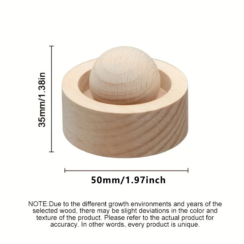 Wooden Mini Essential Oil Diffuser for Car & Home – Natural Fragrance