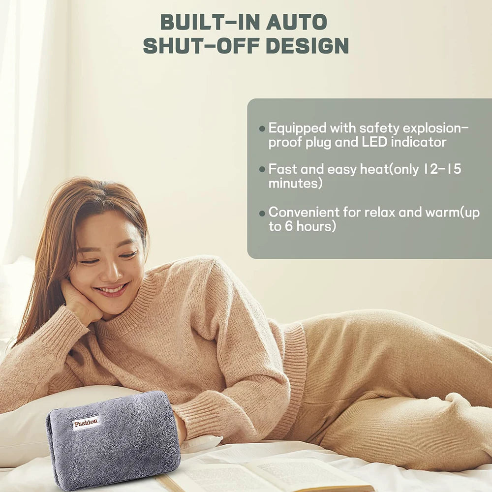 Rechargeable Hot Water Bottle Cute Electric Hand Warmer