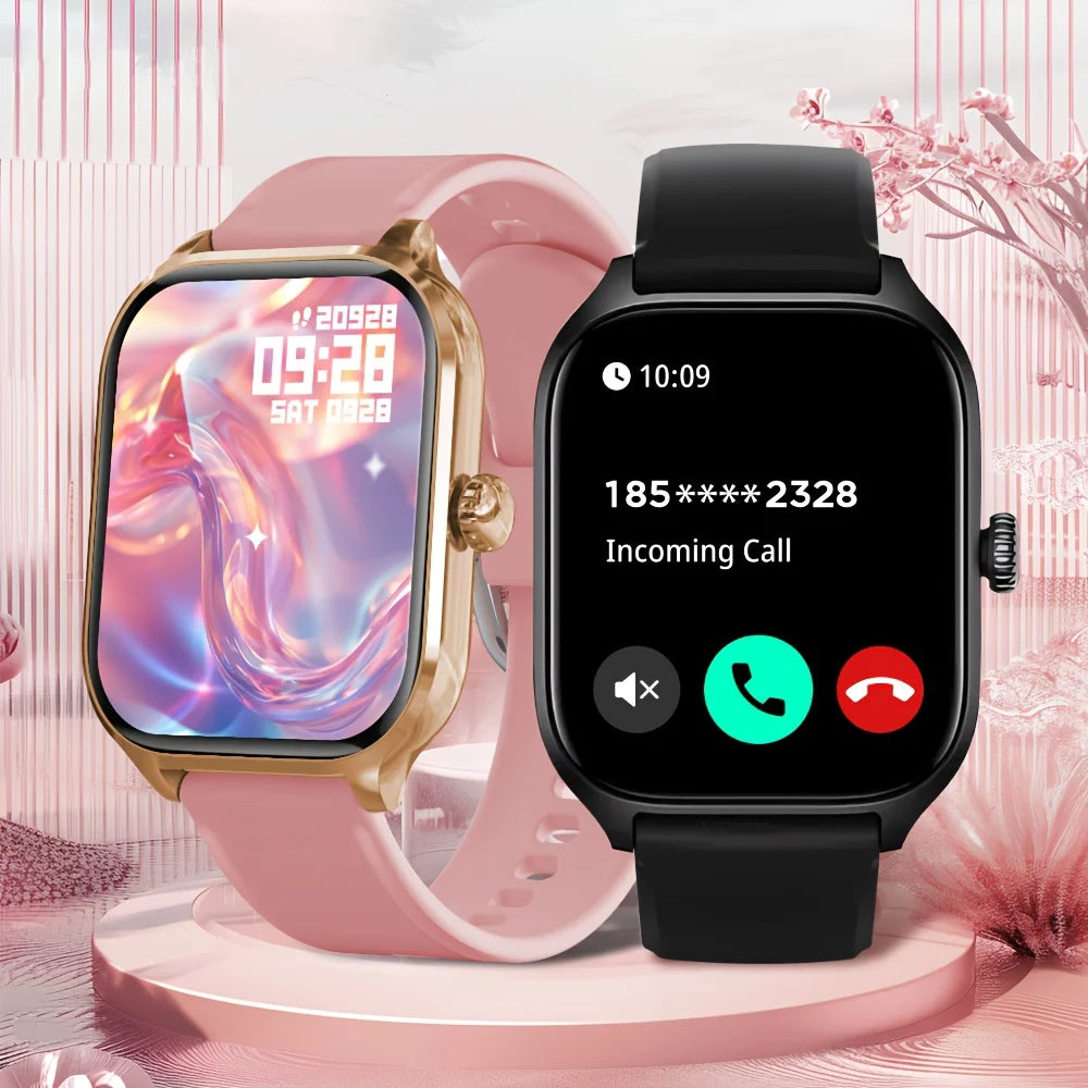 2026 New Smart Bluetooth Fitness Watch with 2.01-Inch HD Full Touch Screen