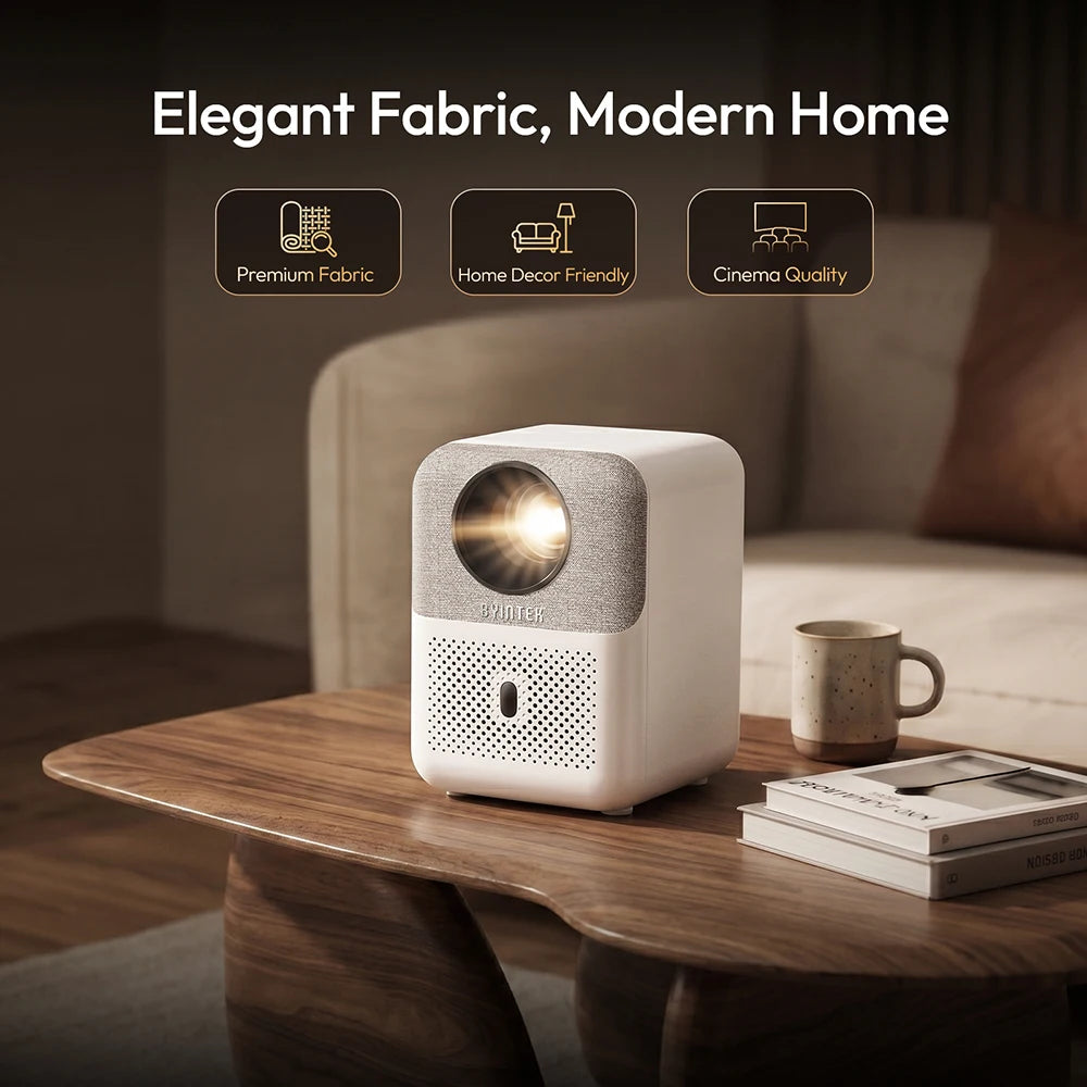 BYINTEK LOVE U4 Smart 4K Mini Projector with Android & WiFi
