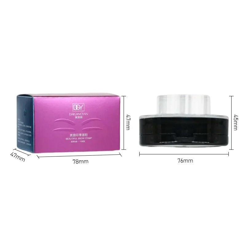 Waterproof Eyebrow Stamp & Stencil Kit