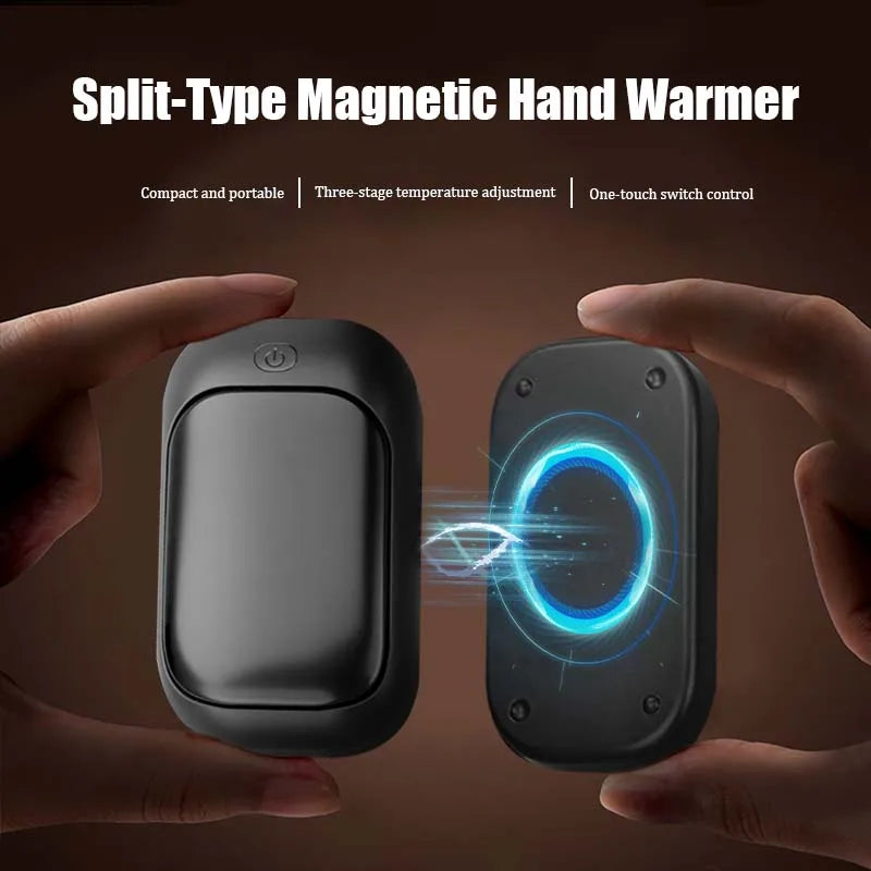 Magnetic Rechargeable Hand Warmer (2-Pack)