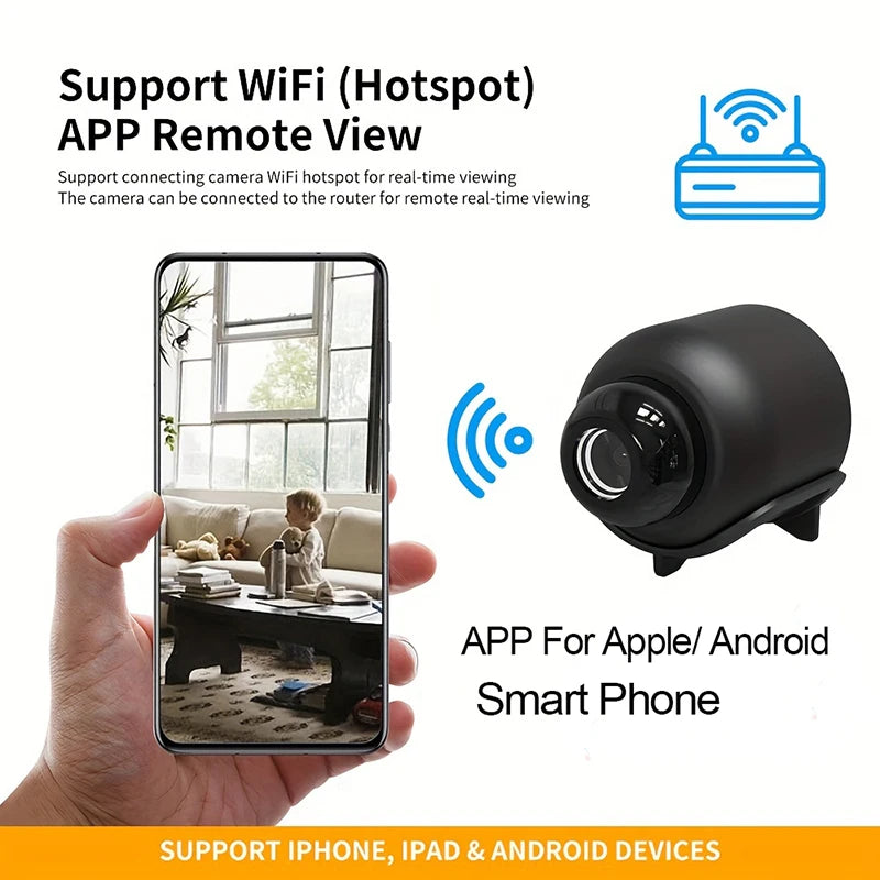 X5 Mini Camera – Smart Wireless Security in Your Pocket**
