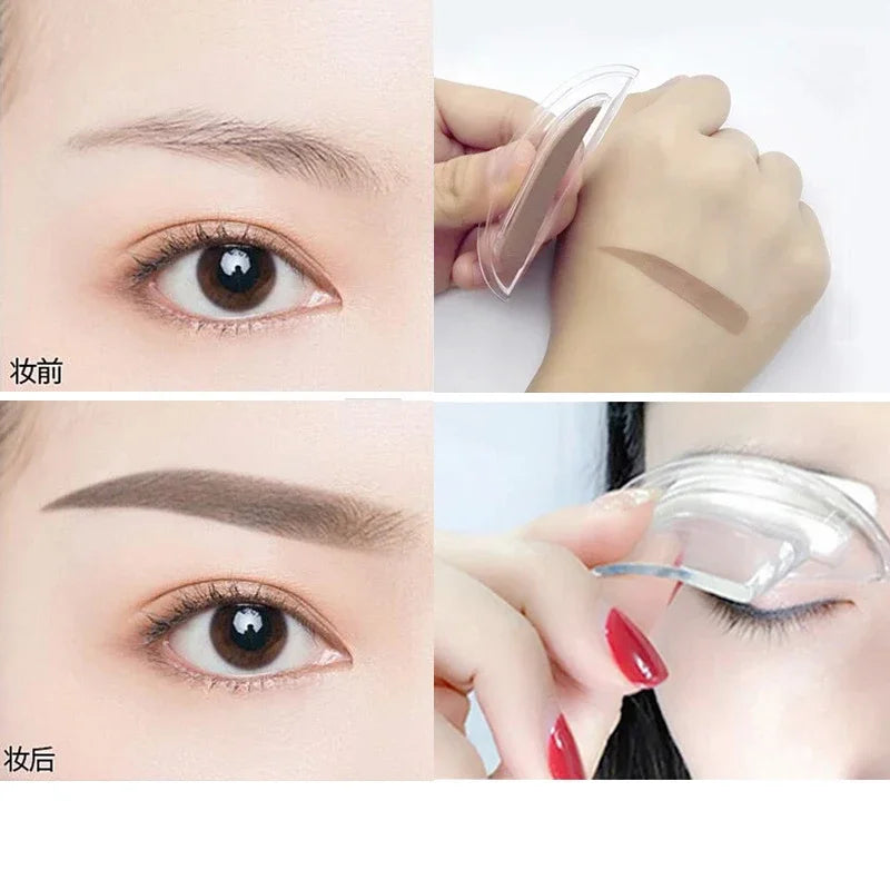 Waterproof Eyebrow Stamp & Stencil Kit