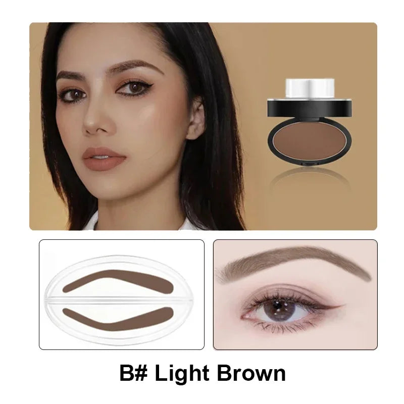 Waterproof Eyebrow Stamp & Stencil Kit