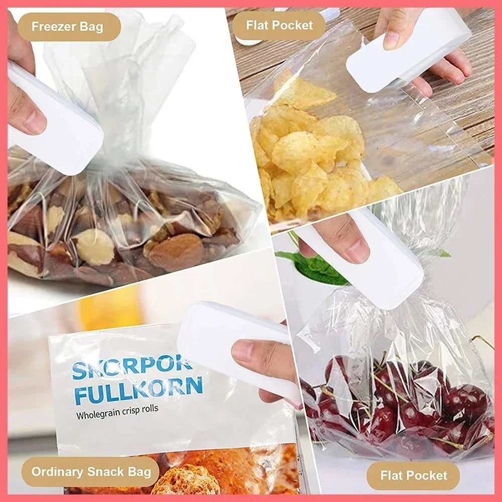 Mini Portable Heat Sealer – Bag & Food Sealing Machine