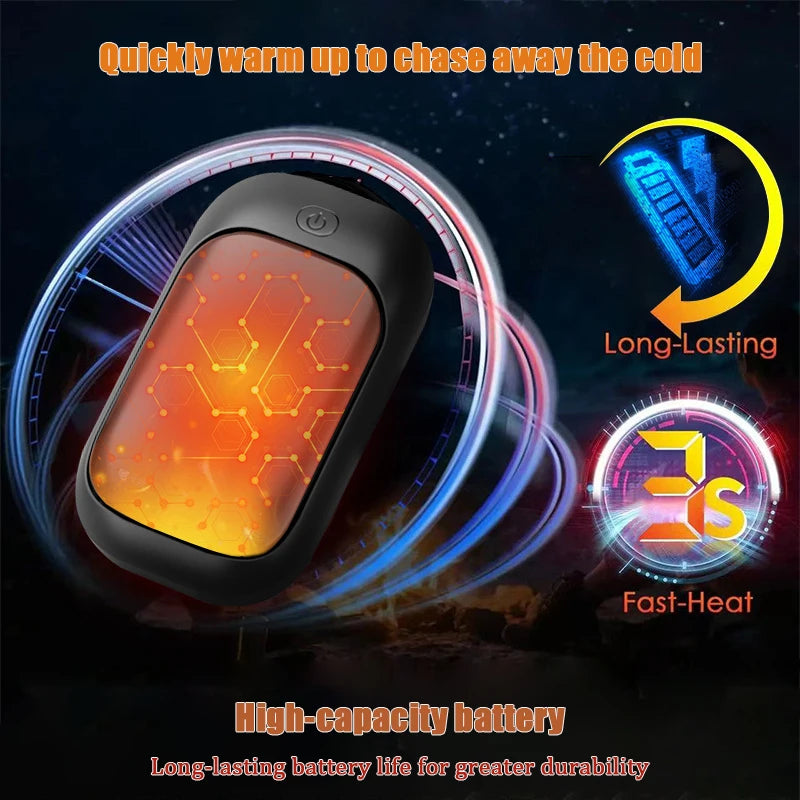 Magnetic Rechargeable Hand Warmer (2-Pack)