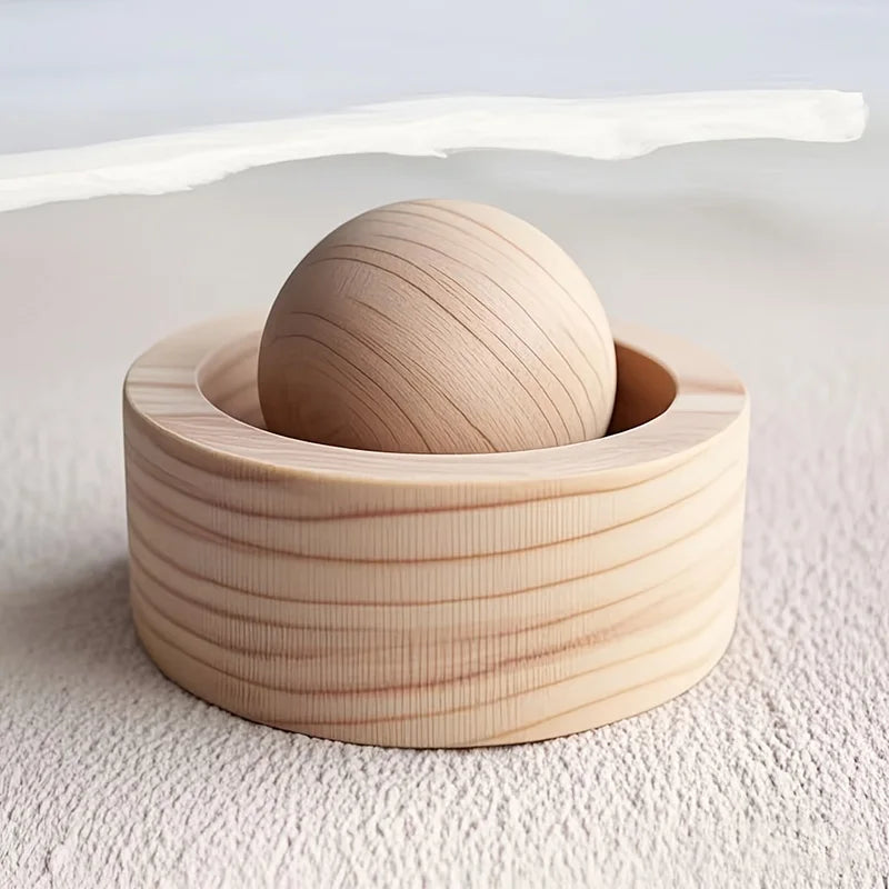 Wooden Mini Essential Oil Diffuser for Car & Home – Natural Fragrance