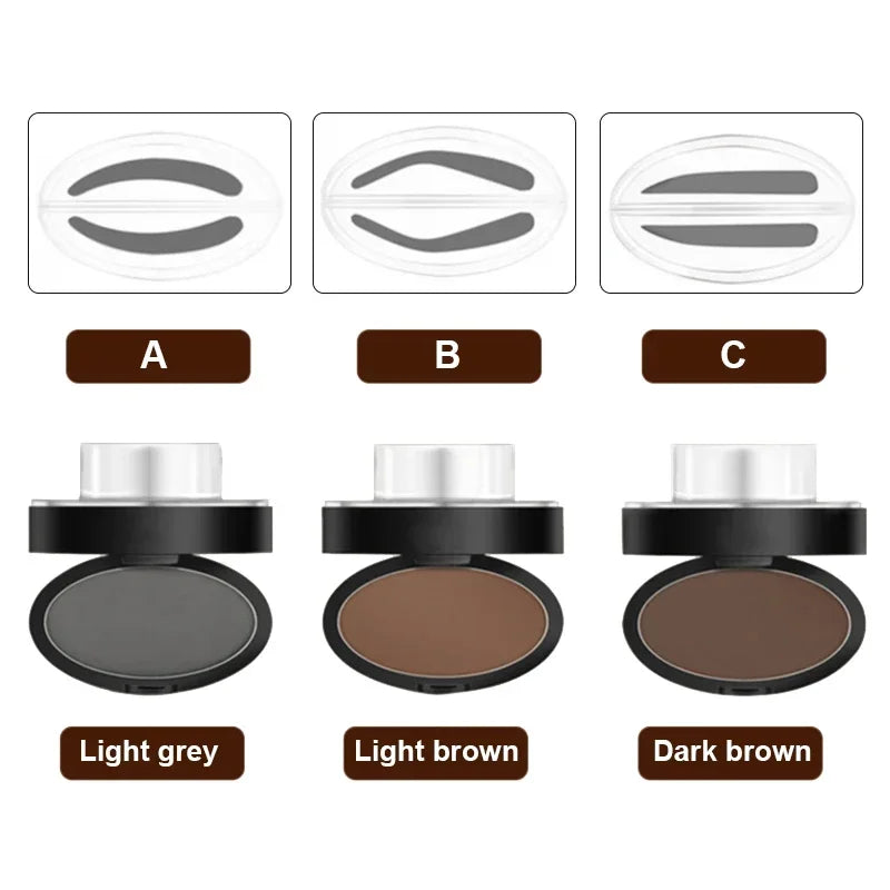 Waterproof Eyebrow Stamp & Stencil Kit