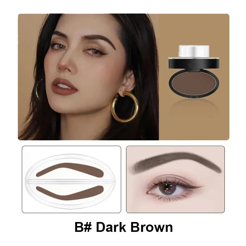 Waterproof Eyebrow Stamp & Stencil Kit
